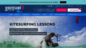 What Thekitesurfcentre.com website looked like in 2020 (3 years ago)