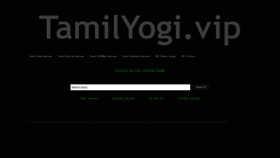 What Tamilyogi.vip website looked like in 2020 (3 years ago)