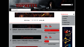 What Topmetin.ro website looked like in 2020 (3 years ago)