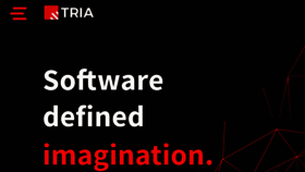 What Tria.hr website looked like in 2020 (5 years ago)