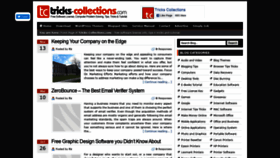 What Tricks-collections.com website looked like in 2020 (3 years ago)