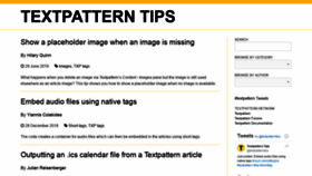 What Txptips.com website looked like in 2020 (5 years ago)