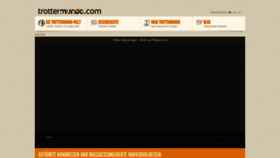 What Trottermundo.com website looked like in 2020 (3 years ago)