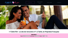 What Tahitiflirt.com website looked like in 2020 (3 years ago)