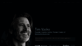 What Timvasko.com website looked like in 2020 (3 years ago)
