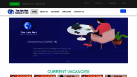 What Thejobnet.lk website looked like in 2020 (3 years ago)
