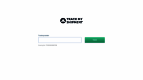 What Trackmyshipment.co website looked like in 2020 (3 years ago)