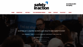 What Thesafetyshow.com.au website looked like in 2020 (3 years ago)