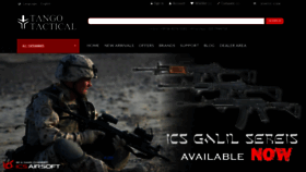 What Tangotactical.it website looked like in 2020 (3 years ago)