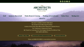What Thearchitectsclub.com website looked like in 2020 (3 years ago)