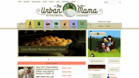 What Theurbanmama.com website looked like in 2020 (3 years ago)