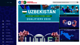What Tennis.uz website looked like in 2020 (3 years ago)