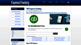 What Tnt.expresstracking.org website looked like in 2020 (3 years ago)