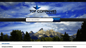What Topcompanies.com website looked like in 2020 (3 years ago)