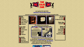 What Thevalvepage.com website looked like in 2020 (4 years ago)