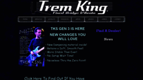 What Tremking.net website looked like in 2020 (3 years ago)