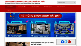 What Thachbangroup.com.vn website looked like in 2020 (3 years ago)