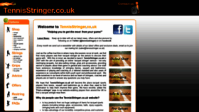 What Tennisstringer.co.uk website looked like in 2020 (3 years ago)