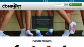 What Thecomfortsock.com website looked like in 2020 (3 years ago)