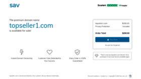 What Topseller1.com website looked like in 2020 (3 years ago)