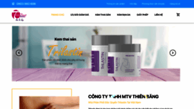 What Trilastin.vn website looked like in 2020 (3 years ago)