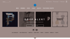What Thedrop.com website looked like in 2020 (3 years ago)