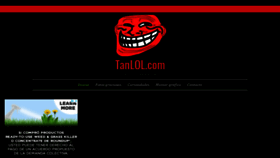What Tanlol.com website looked like in 2020 (3 years ago)