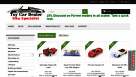 What Toycardealer.com website looked like in 2020 (3 years ago)