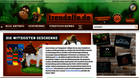 What Trendaffe.de website looked like in 2020 (3 years ago)