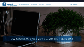 What Tagnet.nl website looked like in 2020 (3 years ago)
