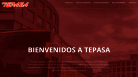 What Tepasa.mx website looked like in 2020 (3 years ago)
