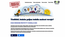 What Totuusveroistasi.fi website looked like in 2020 (3 years ago)
