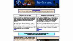 What Truenews.org website looked like in 2020 (3 years ago)
