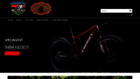 What Thebike-shop.com website looked like in 2020 (3 years ago)