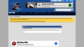 What Trainsim.com website looked like in 2020 (4 years ago)