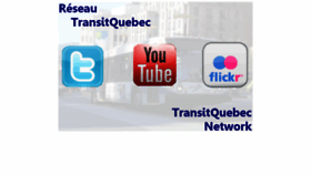 What Transitquebec.com website looked like in 2020 (3 years ago)