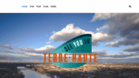What Terrehaute.com website looked like in 2020 (3 years ago)