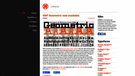 What Typeco.com website looked like in 2020 (3 years ago)
