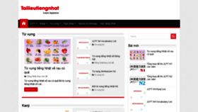 What Tailieutiengnhat.net website looked like in 2020 (3 years ago)