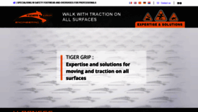 What Tigergrip.com website looked like in 2020 (3 years ago)