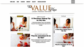 What Thevalueplace.com website looked like in 2020 (3 years ago)