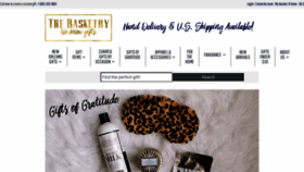 What Thebasketry.com website looked like in 2020 (3 years ago)