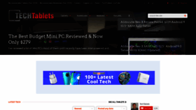 What Techtablets.com website looked like in 2020 (3 years ago)