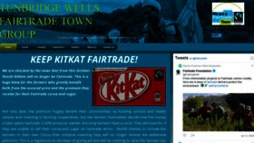 What Twfairtrade.org.uk website looked like in 2020 (3 years ago)
