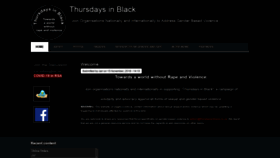 What Thursdaysinblack.co.za website looked like in 2020 (3 years ago)