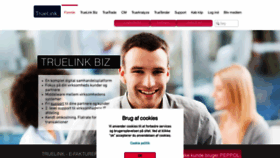 What Truelink.dk website looked like in 2020 (3 years ago)