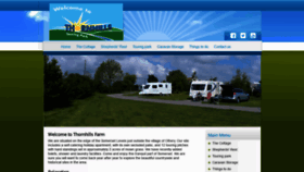 What Thornhillsfarm.co.uk website looked like in 2020 (3 years ago)