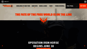 What Thedivisiongame.com website looked like in 2020 (3 years ago)