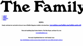 What Thefamilyacid.com website looked like in 2020 (3 years ago)
