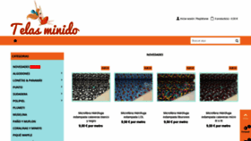 What Telasminido.es website looked like in 2020 (3 years ago)